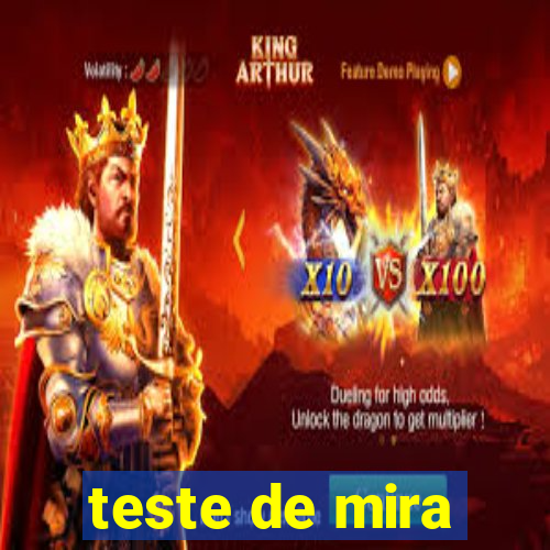 teste de mira