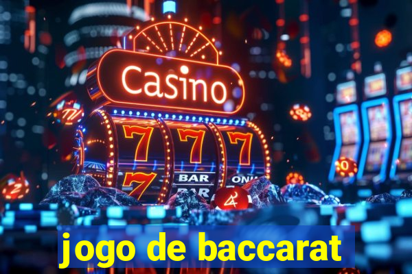 jogo de baccarat