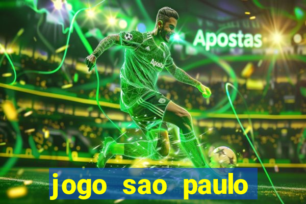 jogo sao paulo hoje palpite