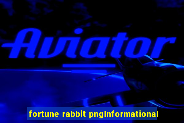 fortune rabbit pngInformational