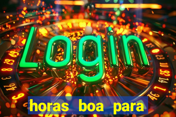 horas boa para jogar fortune tiger