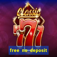 free no deposit spins casino