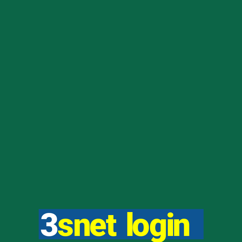 3snet login