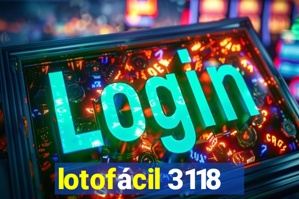 lotofácil 3118