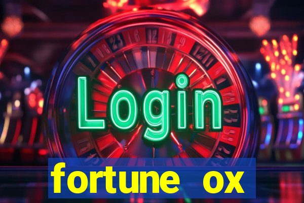 fortune ox plataforma nova