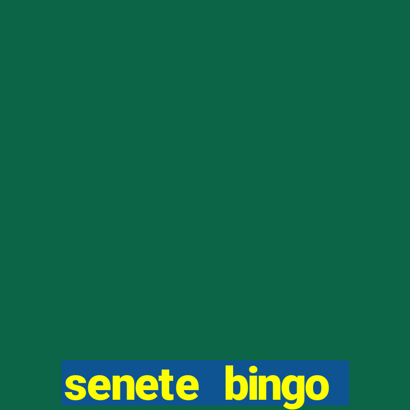 senete bingo resultados de ayer