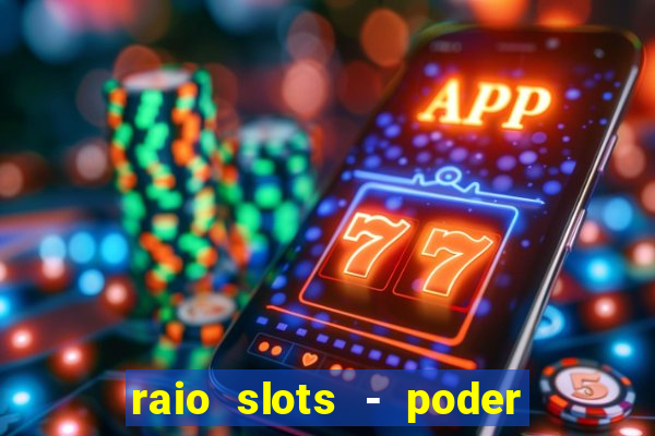 raio slots - poder de zéus