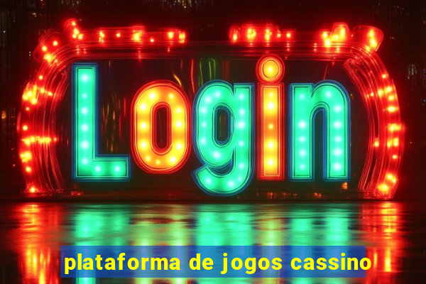 plataforma de jogos cassino