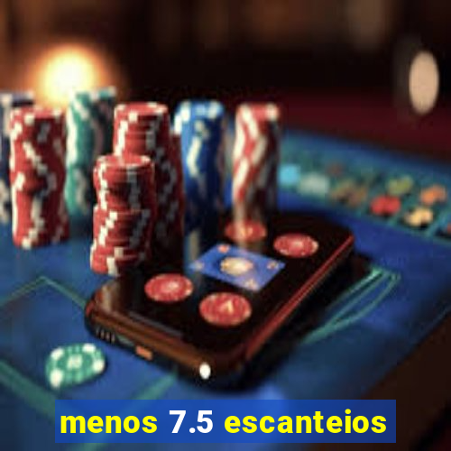 menos 7.5 escanteios