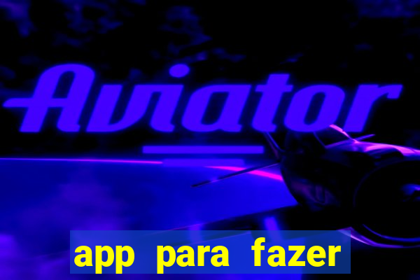 app para fazer jogos de futebol