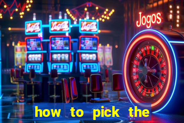 how to pick the right slot machine to win