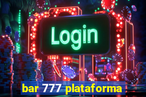 bar 777 plataforma