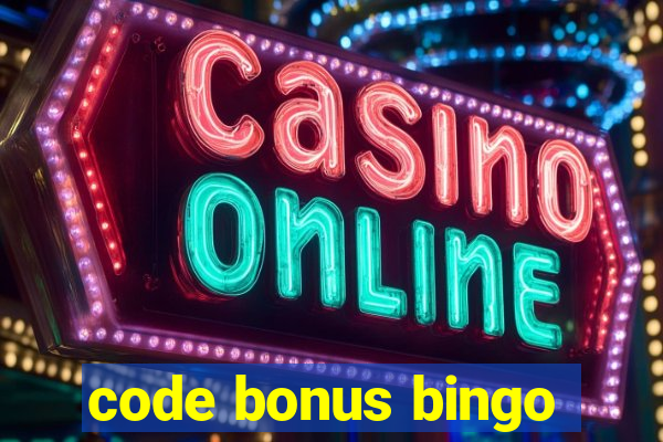 code bonus bingo