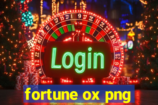 fortune ox png