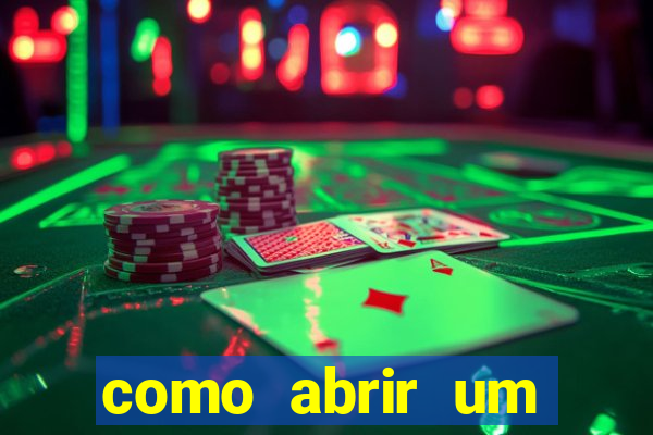 como abrir um casino online