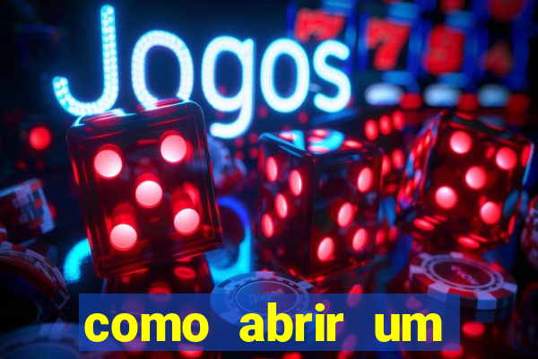 como abrir um casino online