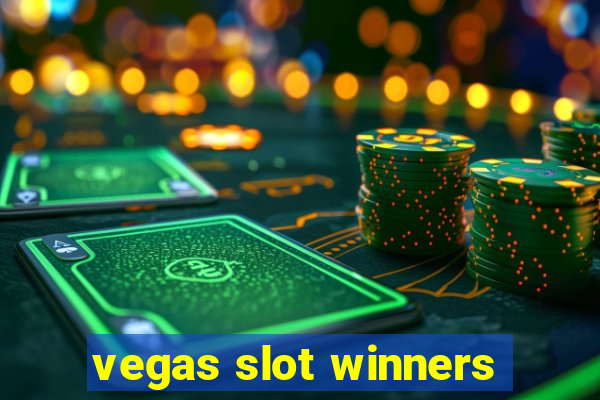 vegas slot winners