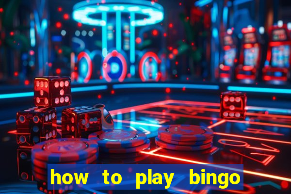 how to play bingo with playing cards