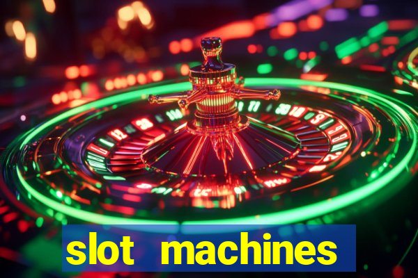 slot machines online gambling