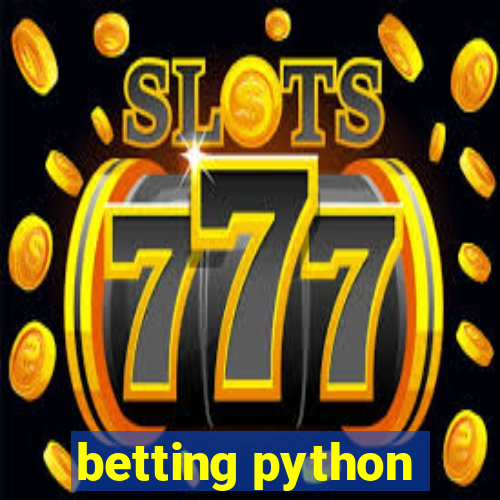 betting python