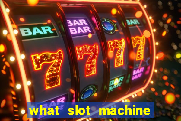 what slot machine has the best odds