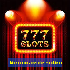 highest payout slot machines