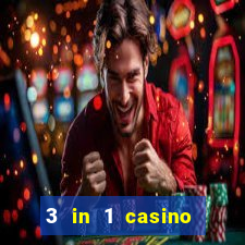 3 in 1 casino game table