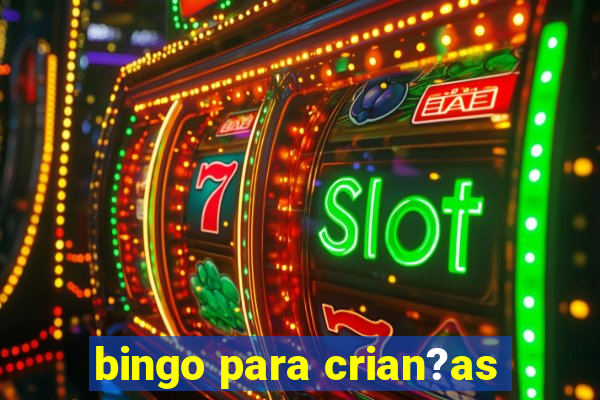 bingo para crian?as