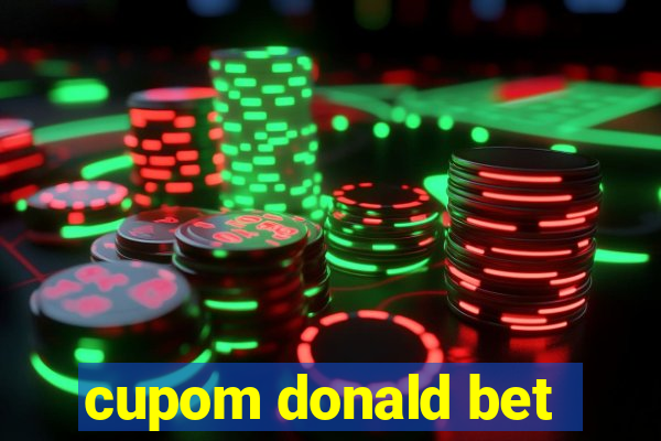 cupom donald bet