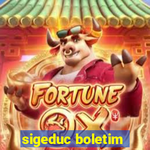 sigeduc boletim