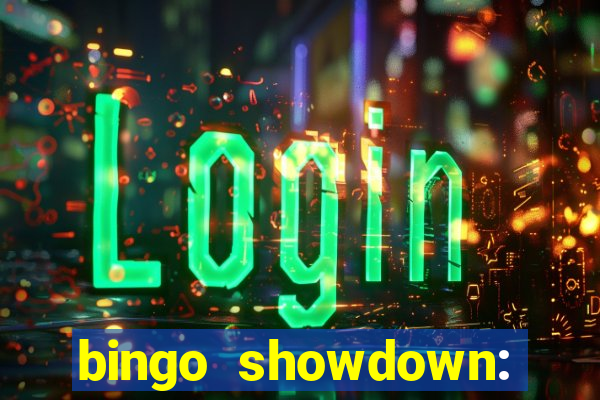 bingo showdown: jogo de bingo