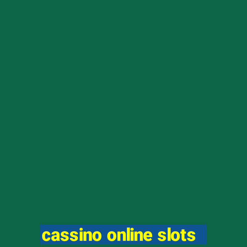 cassino online slots