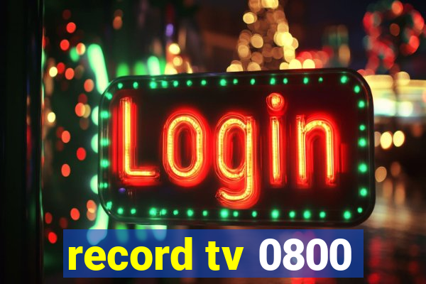 record tv 0800