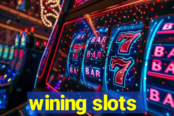 wining slots