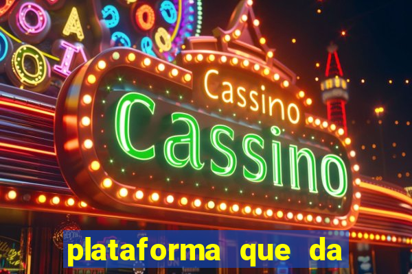 plataforma que da bonus bet