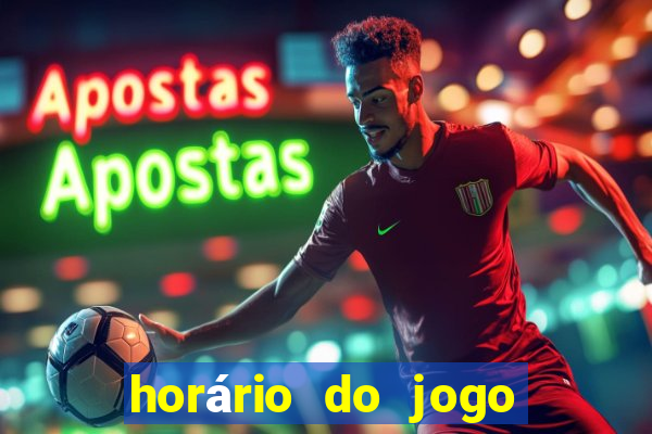 horário do jogo do flu