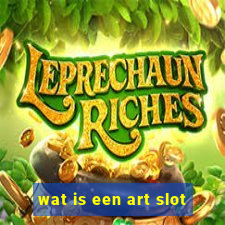 wat is een art slot