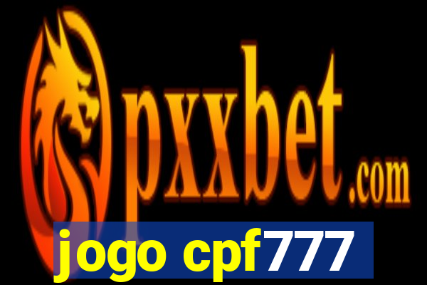 jogo cpf777