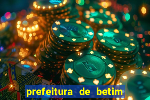 prefeitura de betim contracheque online