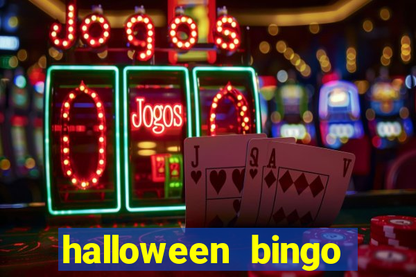 halloween bingo card generator