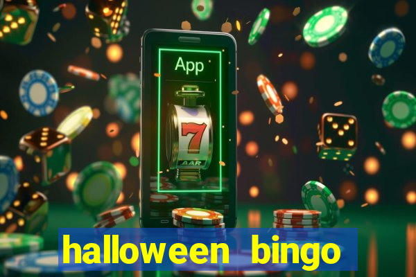 halloween bingo card generator