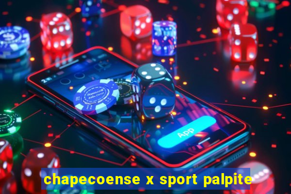 chapecoense x sport palpite