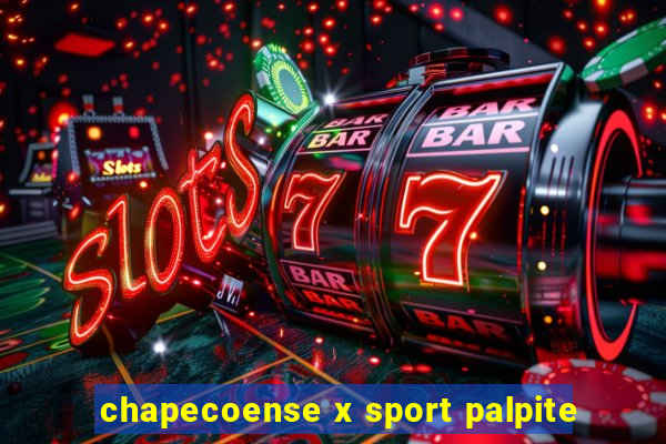 chapecoense x sport palpite