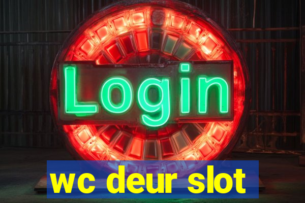 wc deur slot