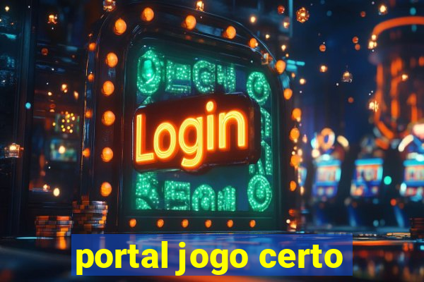 portal jogo certo