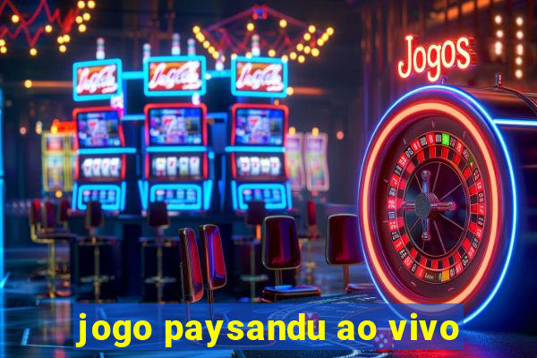 jogo paysandu ao vivo