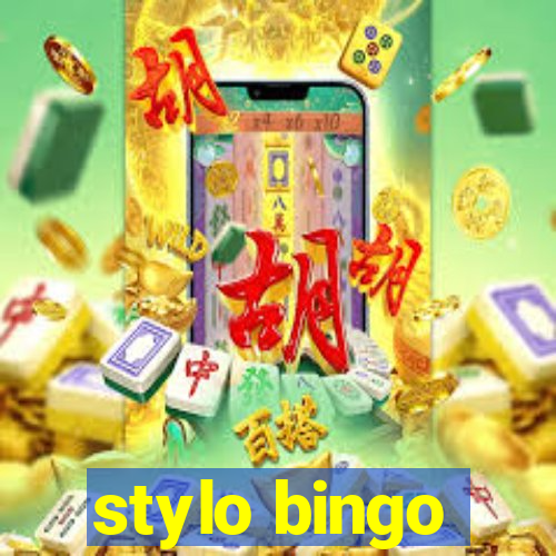 stylo bingo