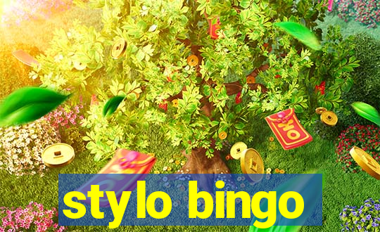 stylo bingo