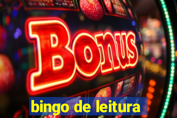 bingo de leitura