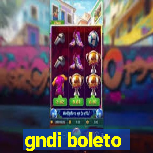 gndi boleto